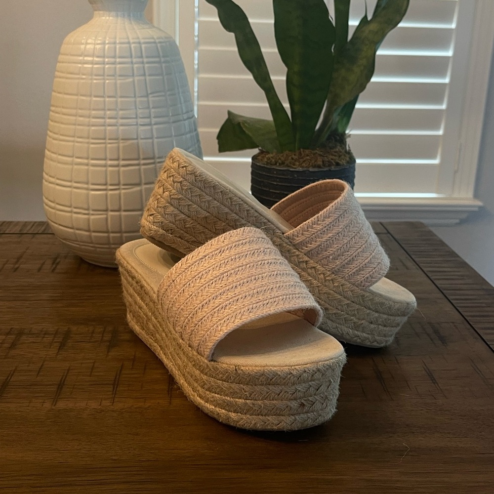 Boho Summer Wedges Size Women’s 7.5